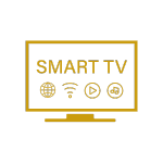 Icon representing Smart TV available in Galápagos Nomad accommodations.